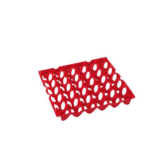 Gaun Plastic Egg Tray (Red)
